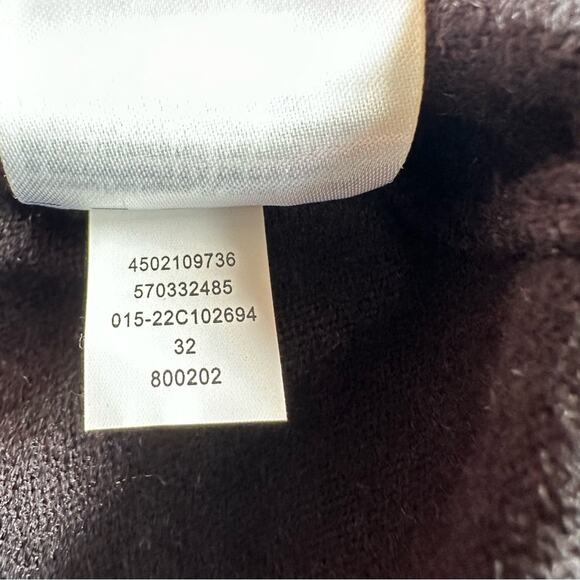 Chico’s Sweater Cashmere Blend Embellished Black Chico's 0 US Small Classic - Picture 9 of 11